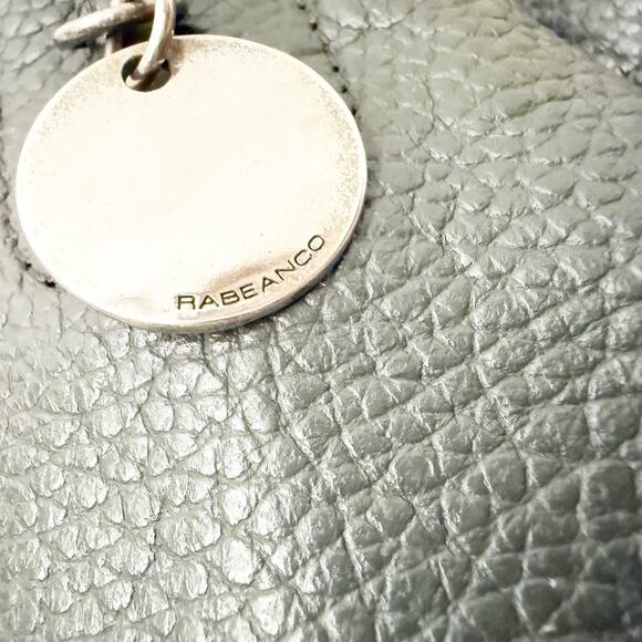 RABEANCO | Lexi Bucket Bag Drawstring Shoulder Crossbody Strap Pebbled Leather - Picture 6 of 10